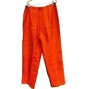 Vibrant Orange Women's Pants